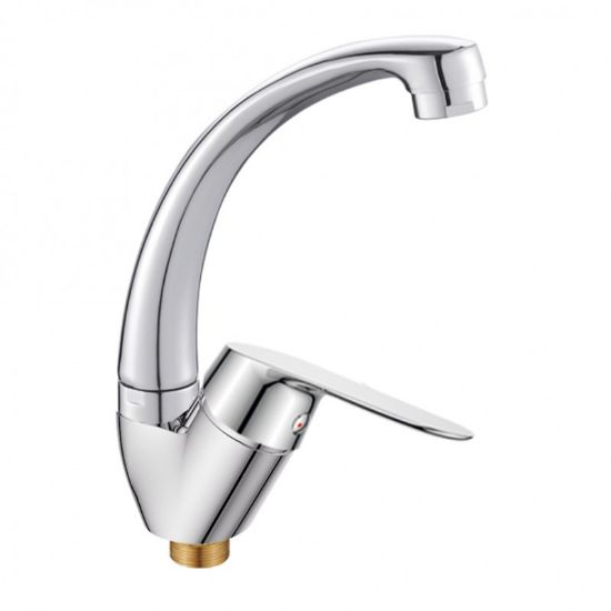 Снимка на Стоящ кухненски смесител за умивалник LINNI INTER CERAMIC