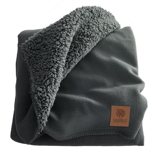 Снимка на Одеяло Шерпа 130x160 см сиво AGLIKA