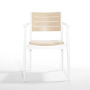 Снимка на Градински стол PVC слонова кост Regnum NOVUSSI