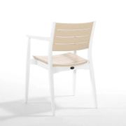 Снимка на Градински стол PVC слонова кост Regnum NOVUSSI