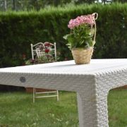 Снимка на Градинска маса 90х90 см капучино Novussi