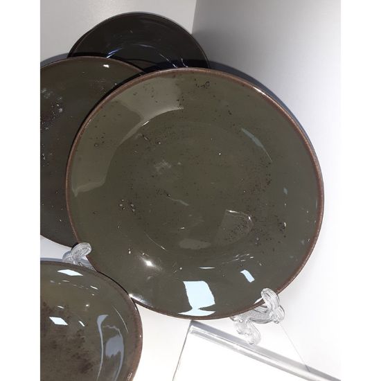 Снимка на Порцеланов сервиз за хранене 24 части тъмнозелен Antik Микс