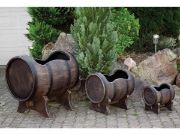 Снимка на Кашпа буре Салса 71x56x69 см кафяво-медна ROTO