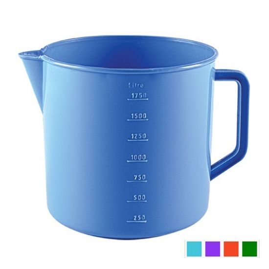 Снимка на Канче с дръжка, улей и мерителна скала 1.75 л AKYUZ