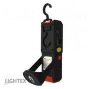 Снимка на LED ръчна лампа COB 1+2W с магнит и батерия LIGHTEX