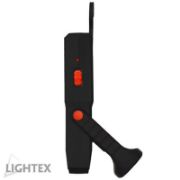 Снимка на LED ръчна лампа COB 1+2W с магнит и батерия LIGHTEX