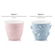 Снимка на Кашпа 3D Пеперуди Ф18x16 cм RG