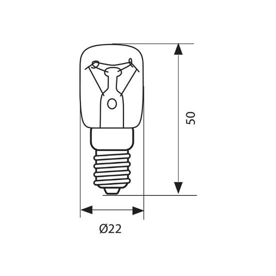 Снимка на Лампа за печкa 15 W  E14 PS VIVALUX