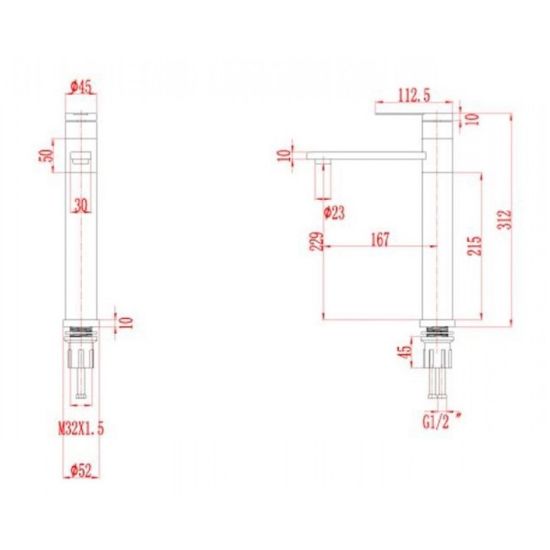 Снимка на Смесител за кухня стоящ San Remo FORMA VITA