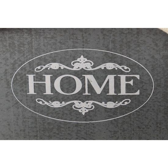 Снимка на Кутия за съхранение HOME 23x23x13.5 см сива MIKA