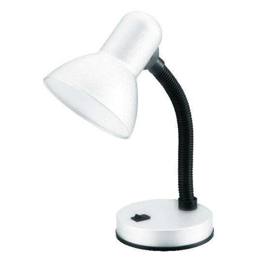 Снимка на Настолна лампа Sofia Е27 10 W бяла DESONIA