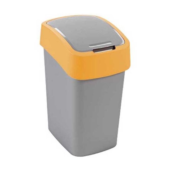 Снимка на Кош за отпадъци 25 л сиво/оранжево CURVER