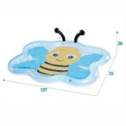 Снимка на Детски надуваем басейн 127х102х28 см Пчеличка с пръскало INTEX