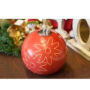 Снимка на Керамична газова лампа червена BREMA