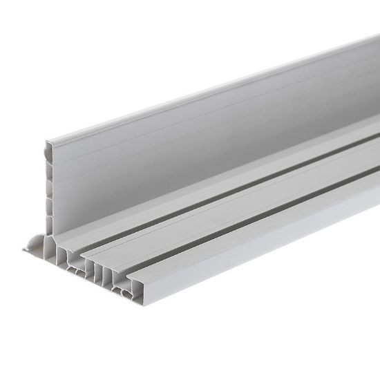 Снимка на Двуканален PVC корниз с декоративно чело 2 м VESTAL