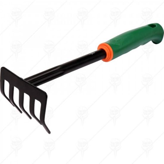 Снимка на Градинско мини гребло с 5 зъба 30 см FLO