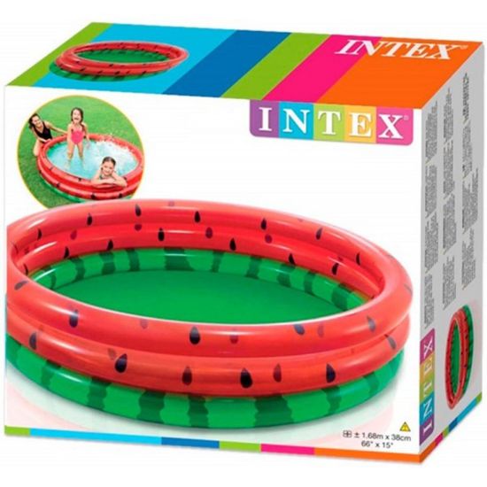 Снимка на Надуваем басейн Диня 168x38 см INTEX