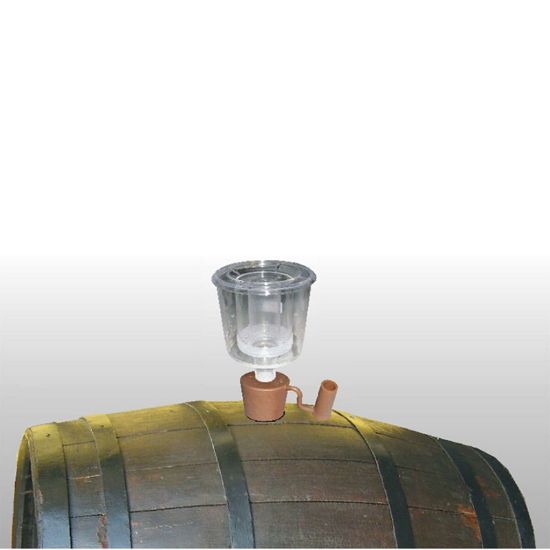 Снимка на Гумена тапа за ферментатор ф80 мм модел 2 конус от ф33 мм до ф43 мм ROTO