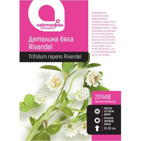 Снимка на Семена Бяла детелина ЛАКТОФОЛ БОТАНИКА