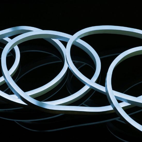 Снимка на LED светещ кабел 2835 10 м IP65 студенобял с аксесоари LIGHTEX