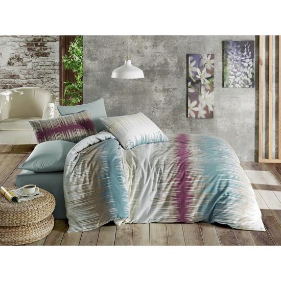 Снимка на Единичен спален комплект 3 части 100% памук Честоти ZAMBAK