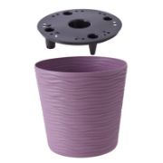 Снимка на Саксия с дренаж Ø16 см лилава Фюжън