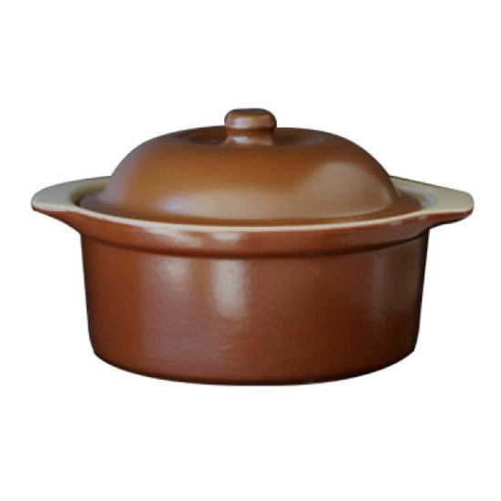 Снимка на Касерола с капак 1.5 л табако-крем CERUTIL