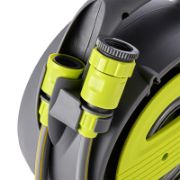 Снимка на Макара за маркуч с бързо навиване 10 м + 1.5 м и конектори HERLY