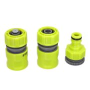 Снимка на Поливен пистолет права струя с адаптер и конектори S-Line HERLY