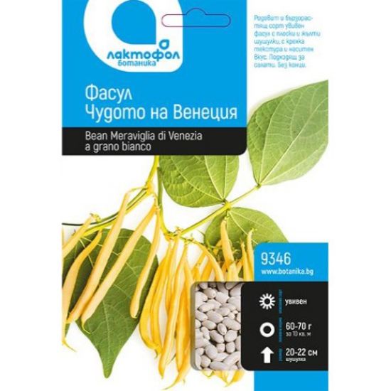 Снимка на Семена фасул Чудото на Венеция ЛАКТОФОЛ БОТАНИКА