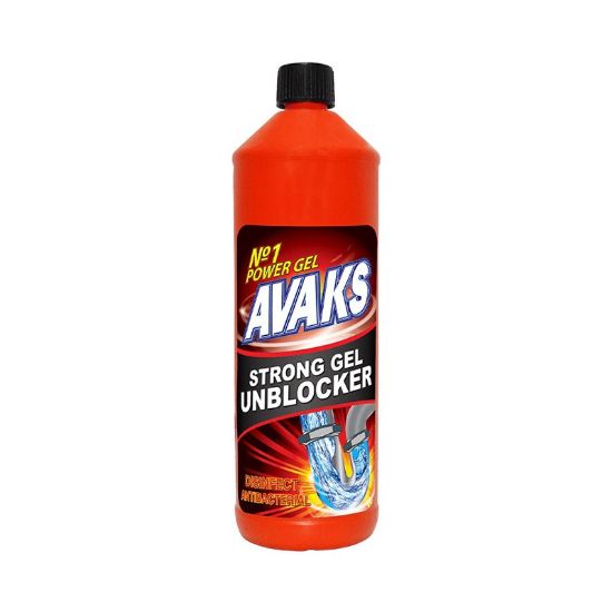 Снимка на Препарат за отпушване на канали 1 л AVAKS