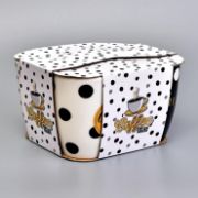 Снимка на Kомплект порцеланови чаши 4 бр. COFFEE