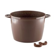 Снимка на Дълбока тенджера 24x17.5 см 6.5 л шоколад Mia MUHLER