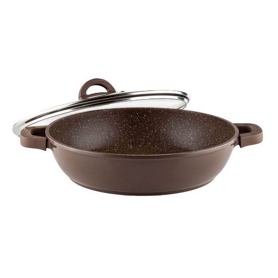 Снимка на Плитка тенджера 32x7.5 см 4.3 л шоколад Mia MUHLER