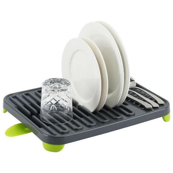 Снимка на Сушилник за съдове 38x30x4.5 см сив LUIGI FERRERO