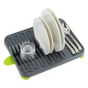 Снимка на Сушилник за съдове 38x30x4.5 см сив LUIGI FERRERO