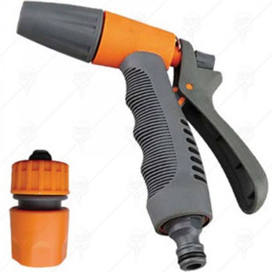 Снимка на Пистолет за поливане права струя с конектор HERLY