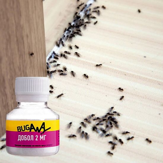 Снимка на Препарат против мравки 2 МГ 50 гр ДОБОЛ