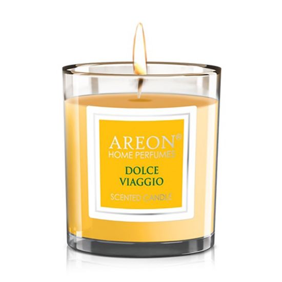 Снимка на Ароматна свещ Сладко пътуване 120 гр AREON