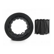 Снимка на Ограничителна лента - бордюр Easy Border 40 мм х 10 м графит BRADAS