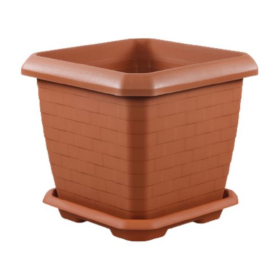 Снимка на Саксия Hisar 44 л кафява HK04 SERINOVA