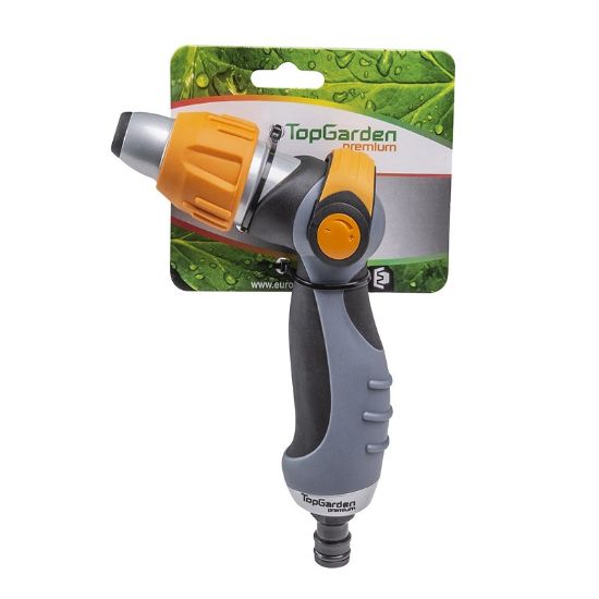 Снимка на Метален пистолет за поливане гумиран корпус Top Garden Premium