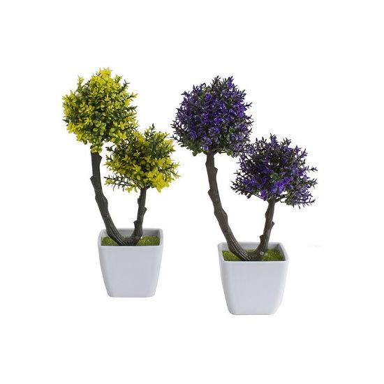 Снимка на Саксия с изкуствен бонсай