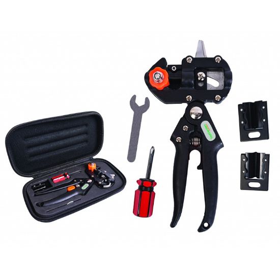 Снимка на Ножица за ашладисване с 3 приставки к-кт в несесер TOPGARDEN