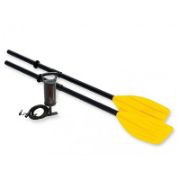 Снимка на Надуваема лодка с гребла и помпа 236х114х41 см INTEX