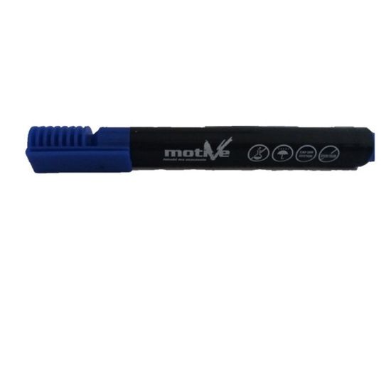 Снимка на Перманентен маркер син MOTIVE
