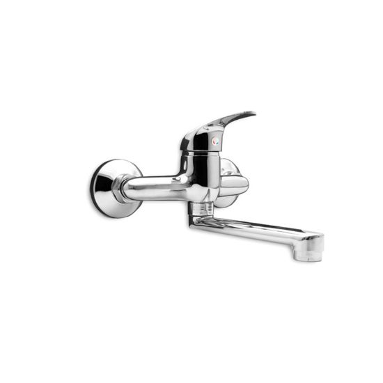 Снимка на Стенен смесител с къс чучур FORMA VITA