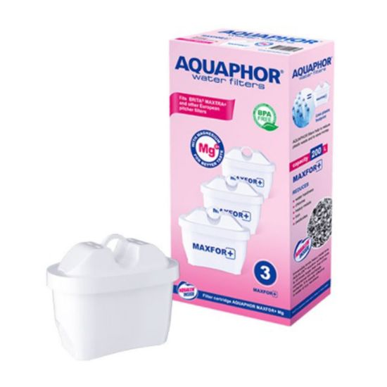 Снимка на Комплект филтри за вода Aquaphor B25 MG+ 200 л, 3 броя