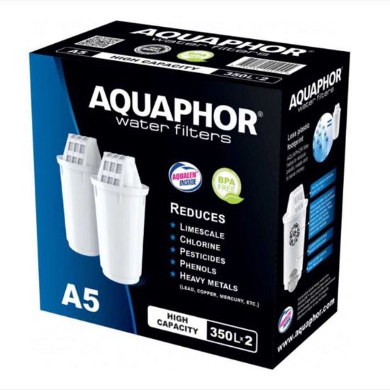 Снимка на Комплект филтри Aquaphor модел A5 350 л, 2 броя